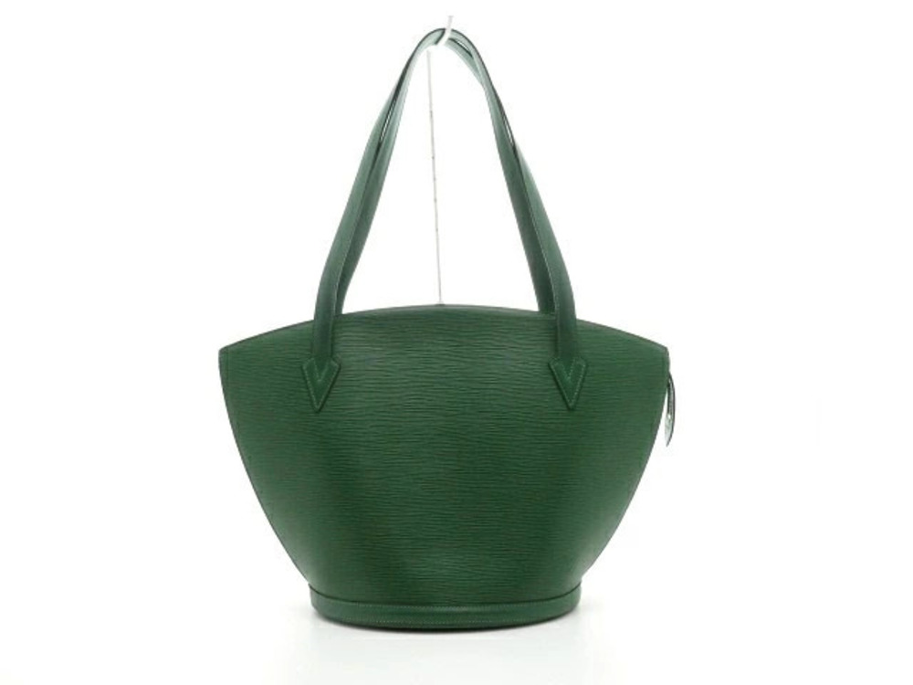 LOUIS VUITTON Shoulder Bag Saint Jacques Shopping Epi Borneo Green